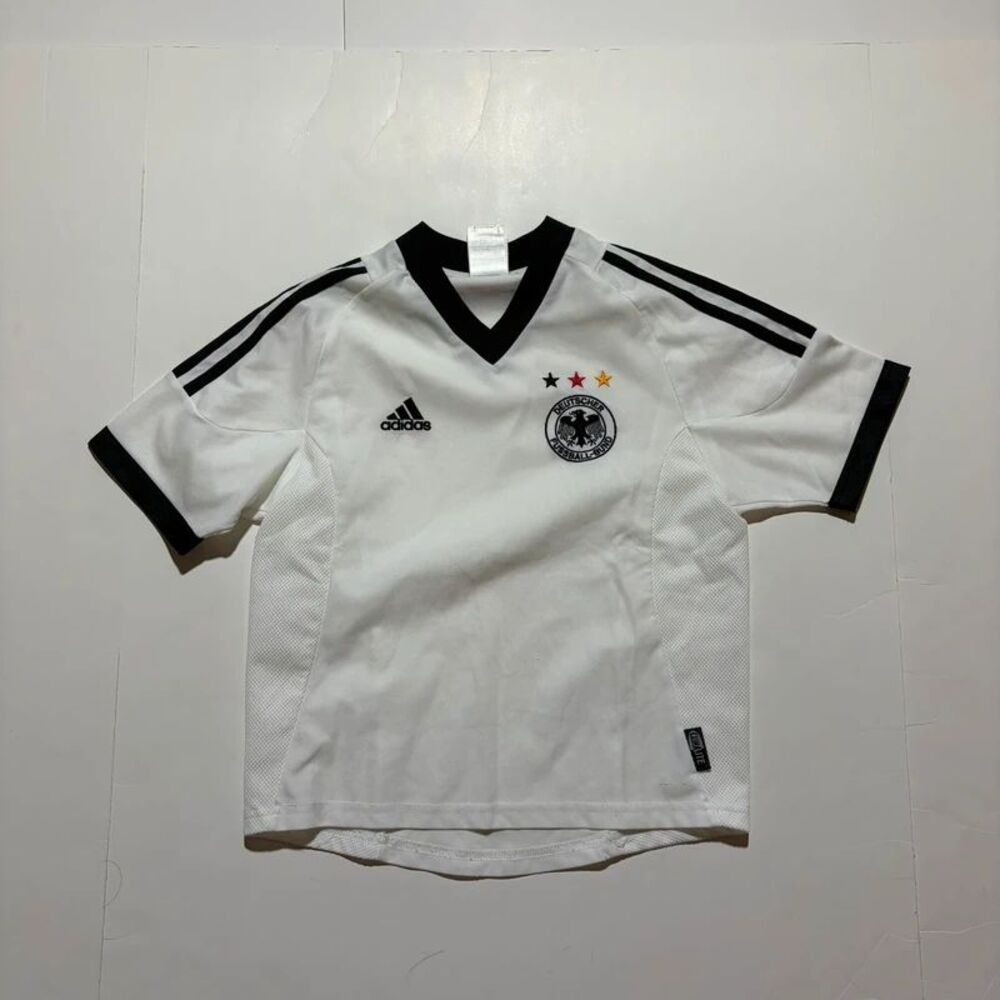White adidas Germany Jersey youth size 8 soccer